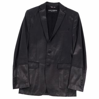 DOLCE&GABBANA(レザージャケット ・ ブラック/黒色系)のフリマ DOLCE&GABBANA(レザージャケット ・ ブラック/黒色系)のフリマ