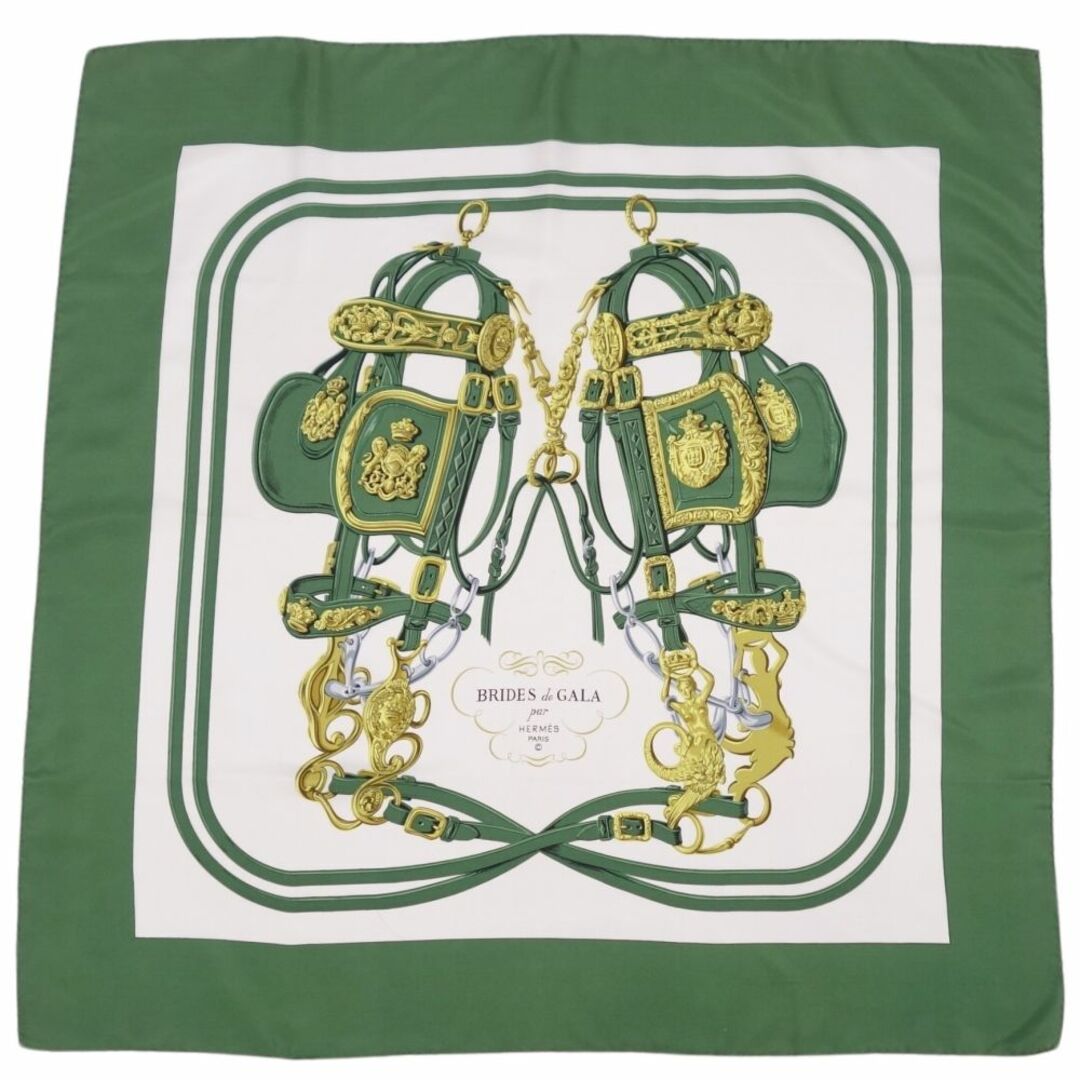 美品 エルメス HERMES スカーフ カレ90 BRIDES de GALA ブリッド 美品 エルメス HERMES スカーフ カレ90 BRIDES de GALA ブリッド