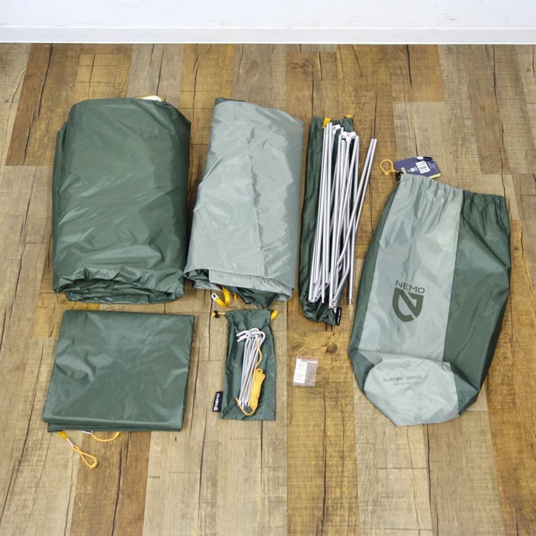 未使用 ニーモ NEMO AURORA RIDGE 3P オーロラリッジ 3人用 未使用 ニーモ NEMO AURORA RIDGE 3P オーロラリッジ 3人用