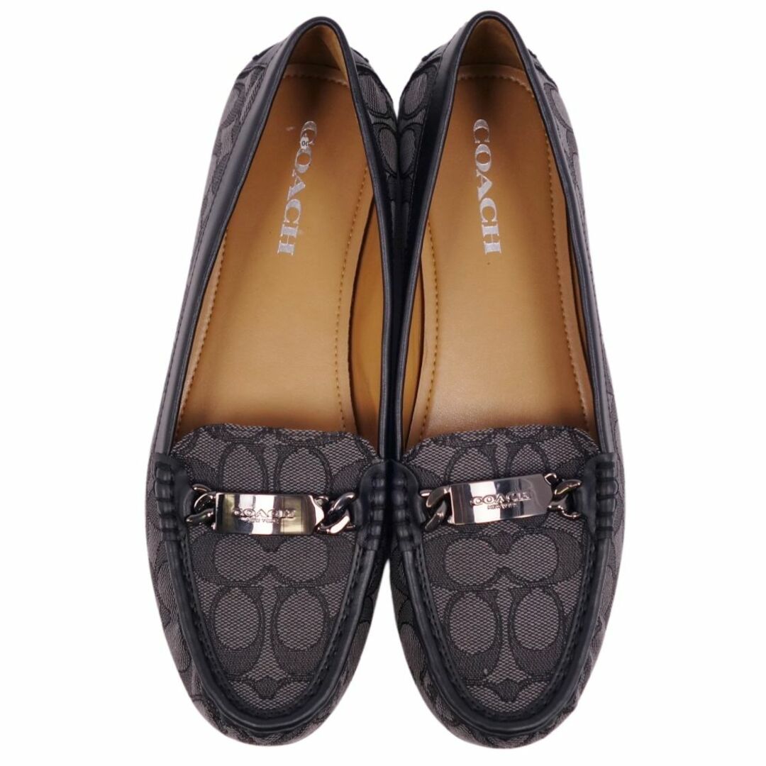 COACH - 美品 コーチ COACH ローファー モカシン シグネチャー COACH - 美品 コーチ COACH ローファー モカシン シグネチャー