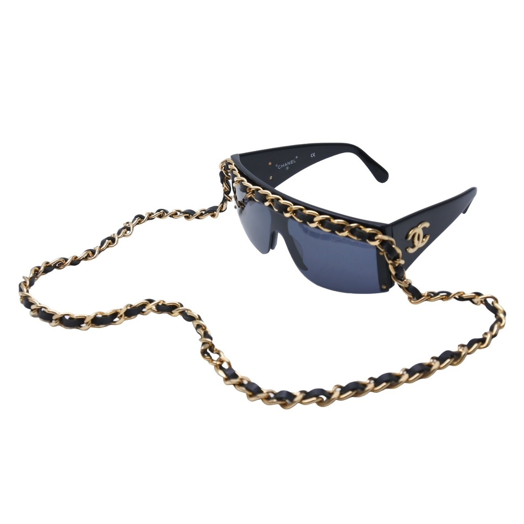 CHANEL - CHANEL シャネル チェーン サングラス ココマーク CHANEL - CHANEL シャネル チェーン サングラス ココマーク