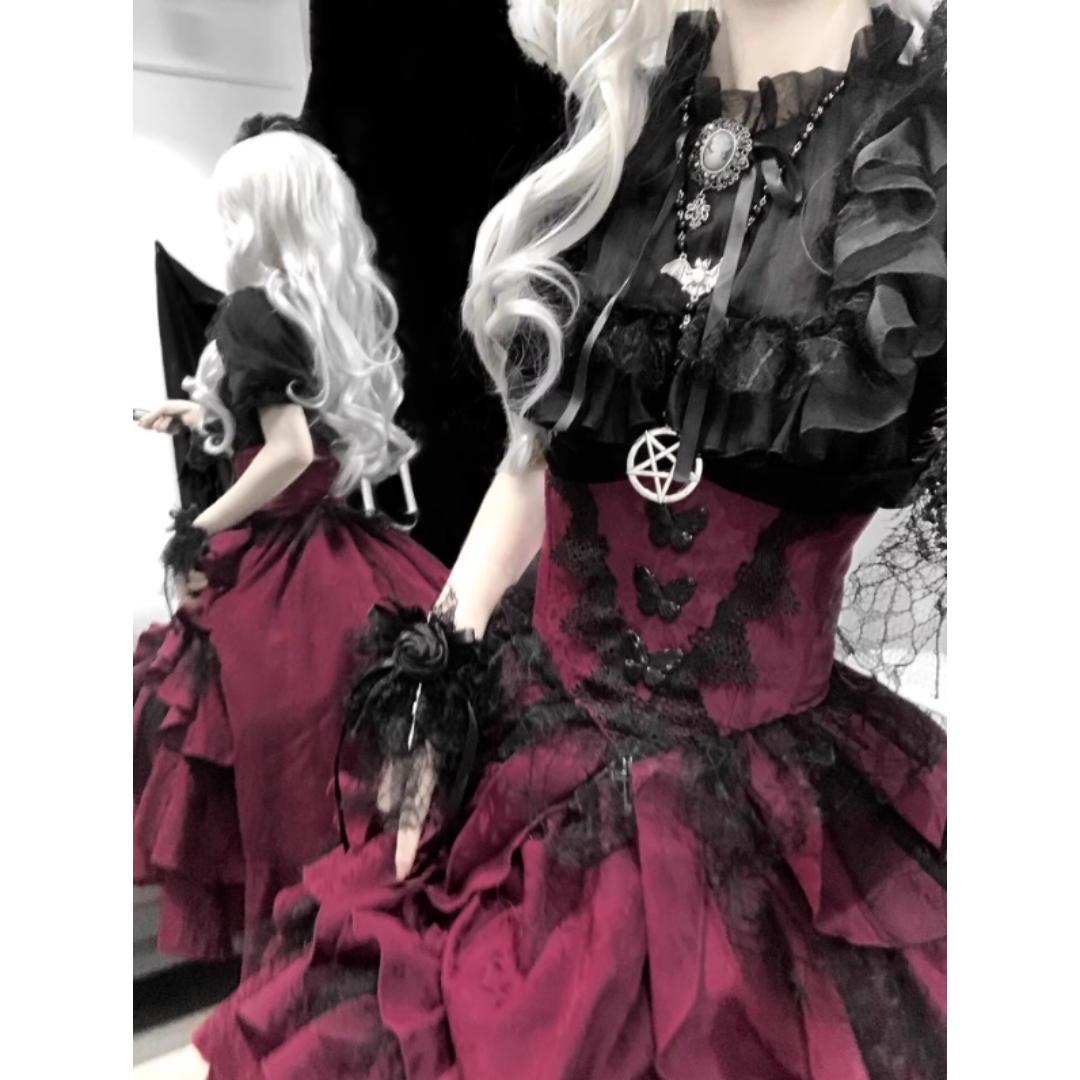 ゴシック風 lolita ロリィタ スカートセット　L89＃ ゴシック風 lolita ロリィタ スカートセット L89＃