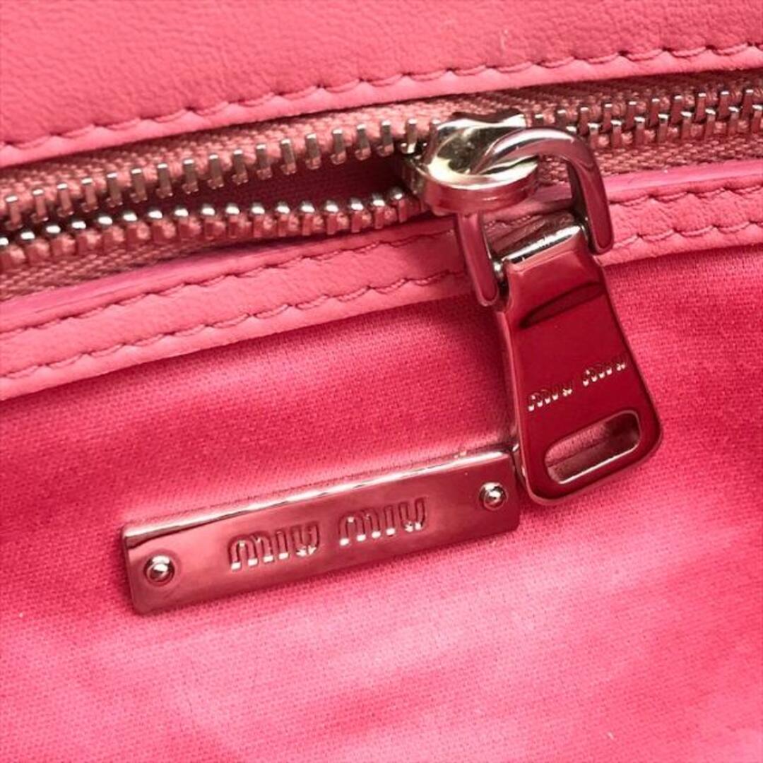 MIU MIU - 美品 MIUMIU ミュウミュウ マテラッセ ストーン MIU MIU - 美品 MIUMIU ミュウミュウ マテラッセ ストーン