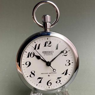 セイコー(SEIKO)の【動作品】セイコー 懐中時計 1974年 昭和49年 国鉄静局 手巻き 鉄道(その他)