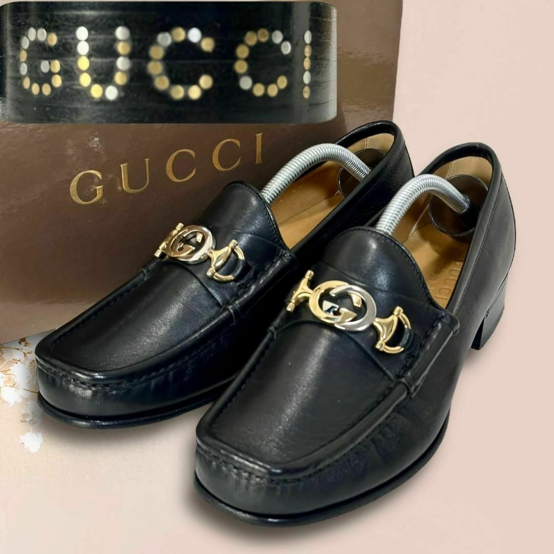 希少】【極美品】GUCCI ローファー - 靴 希少】【極美品】GUCCI ローファー - 靴
