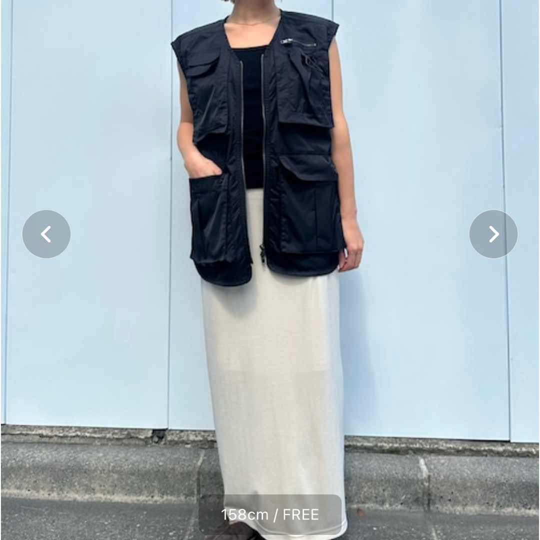 LA PEAU DE GEM fisher pocket vest