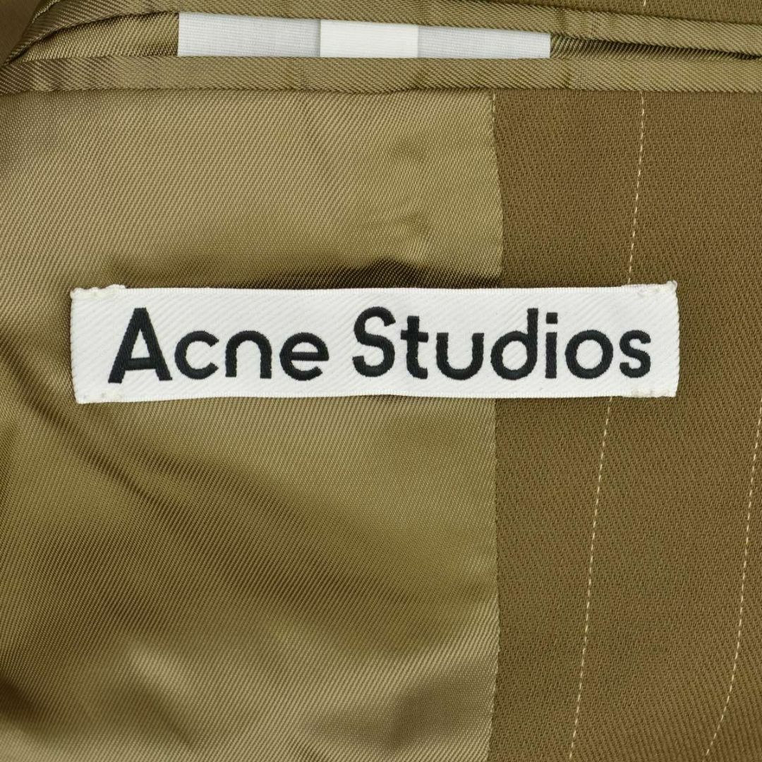 ACNE - 【AcneStudios】ストライプウール混 1ボタンテーラード ACNE - 【AcneStudios】ストライプウール混 1ボタンテーラード