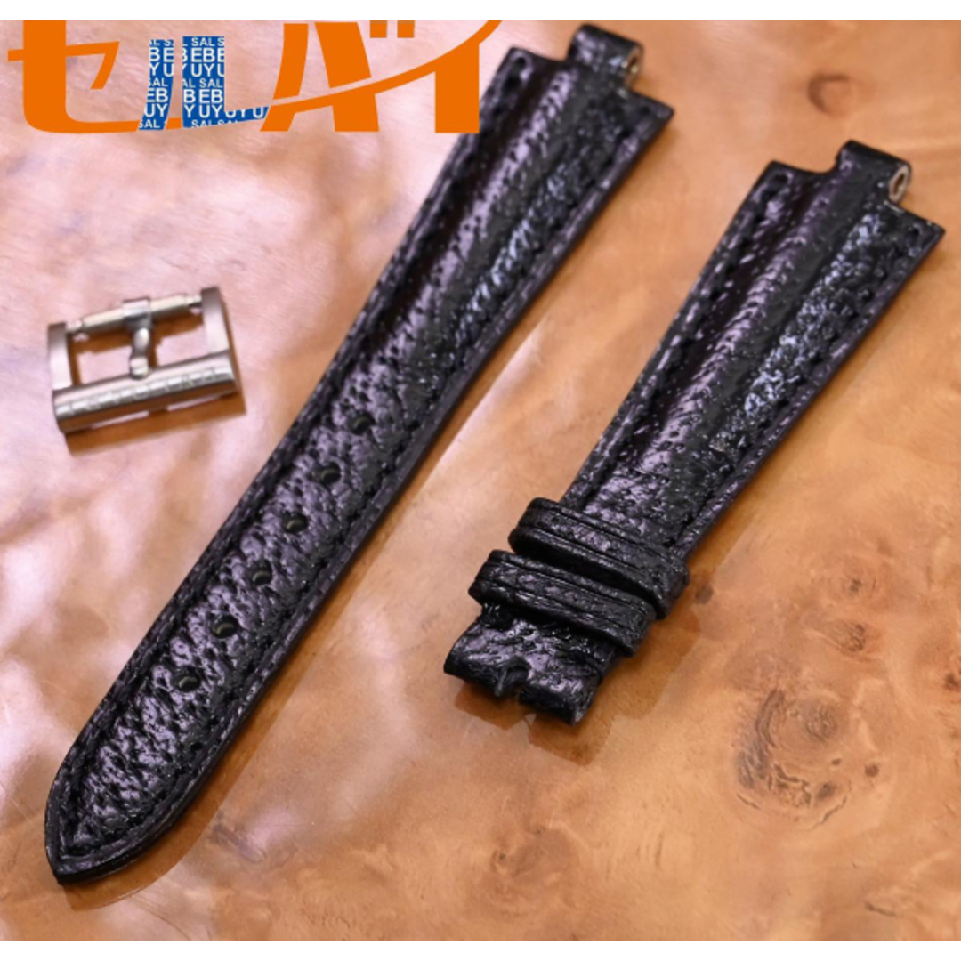 BVLGARI - 本物 新品同 ブルガリ 純正品 レザーベルト 18mm幅 BVLGARI - 本物 新品同 ブルガリ 純正品 レザーベルト 18mm幅