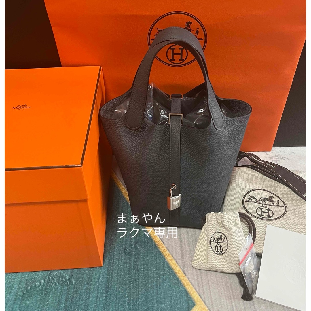 HERMES - 希少エルメス新品・ピコタンロックPM 新色グリミスティ HERMES - 希少エルメス新品・ピコタンロックPM 新色グリミスティ