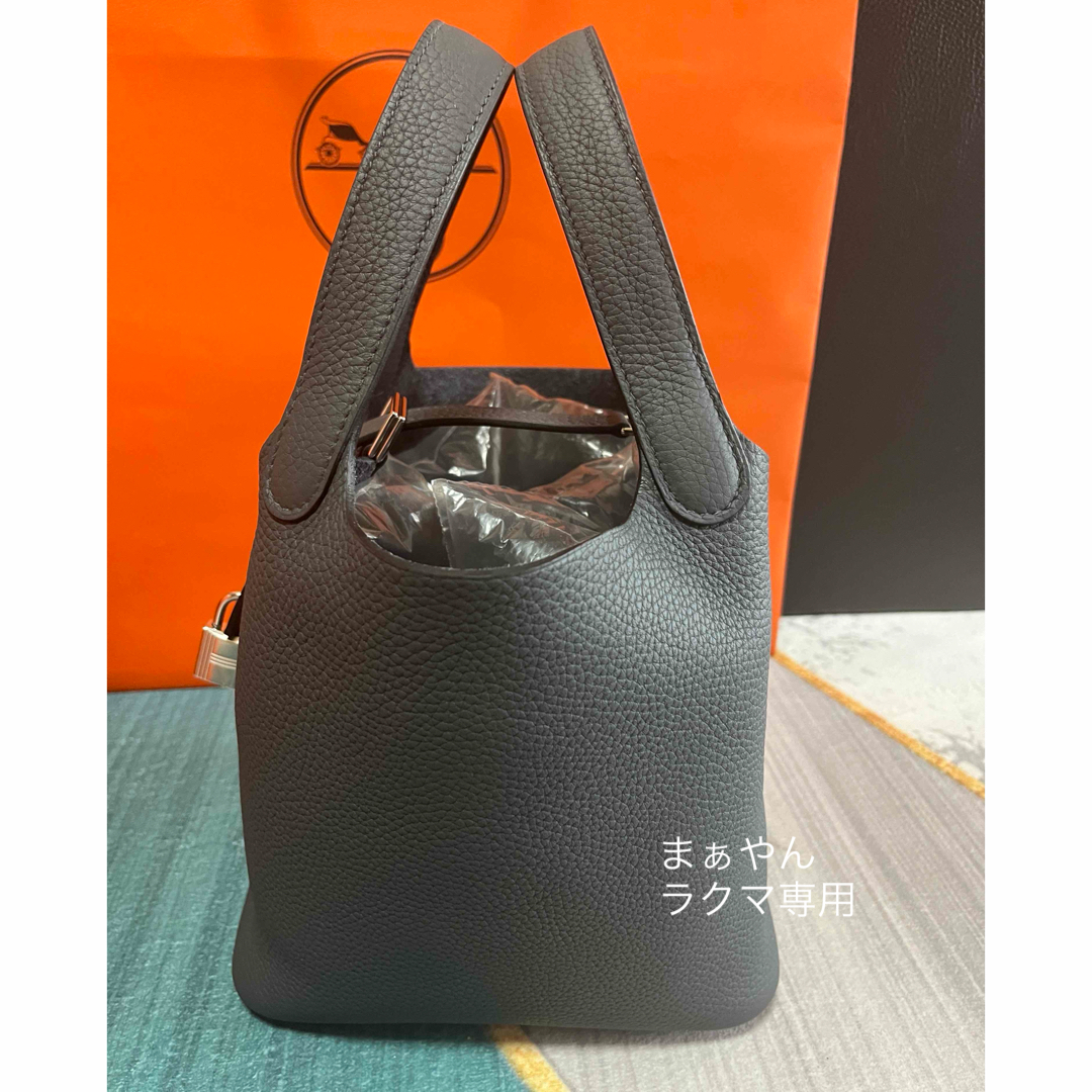 HERMES - 希少エルメス新品・ピコタンロックPM 新色グリミスティ HERMES - 希少エルメス新品・ピコタンロックPM 新色グリミスティ