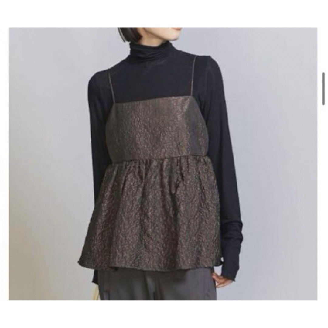 BEAUTY&YOUTH UNITED ARROWS - BEAUT&YOUTH ジャカード ギャザー BEAUTY&YOUTH UNITED ARROWS - BEAUT&YOUTH ジャカード ギャザー