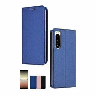 【色:DeepBlue】シズカウィル Xperia 5 iv ケース カバー 手(その他)