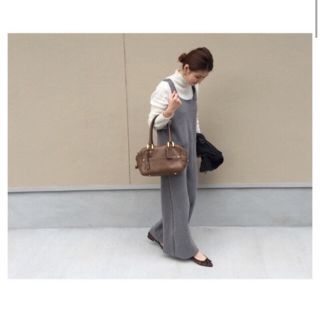 ザラ(ZARA)のZARA♡ニットサロペット♡yokoさん着用♡(サロペット/オーバーオール)