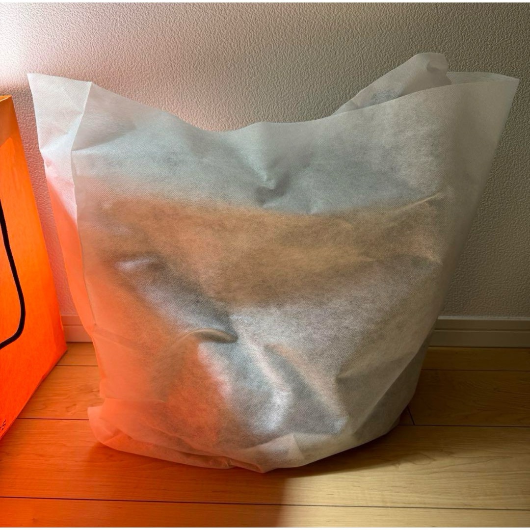 HERMES - 新品未使用 エルメス バスケット ウール 100% 物入れ HERMES - 新品未使用 エルメス バスケット ウール 100% 物入れ
