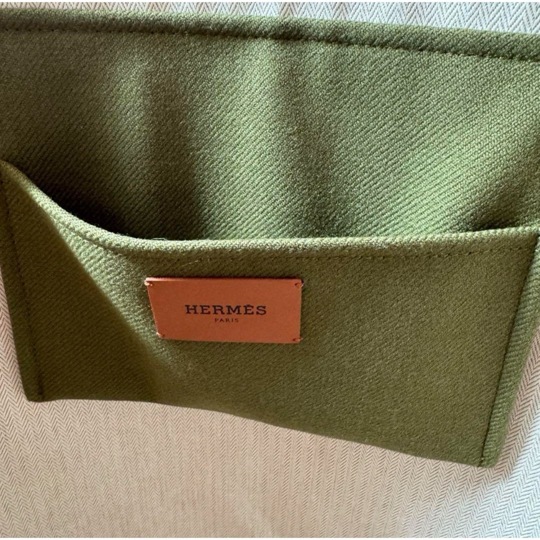 HERMES - 新品未使用 エルメス バスケット ウール 100% 物入れ HERMES - 新品未使用 エルメス バスケット ウール 100% 物入れ