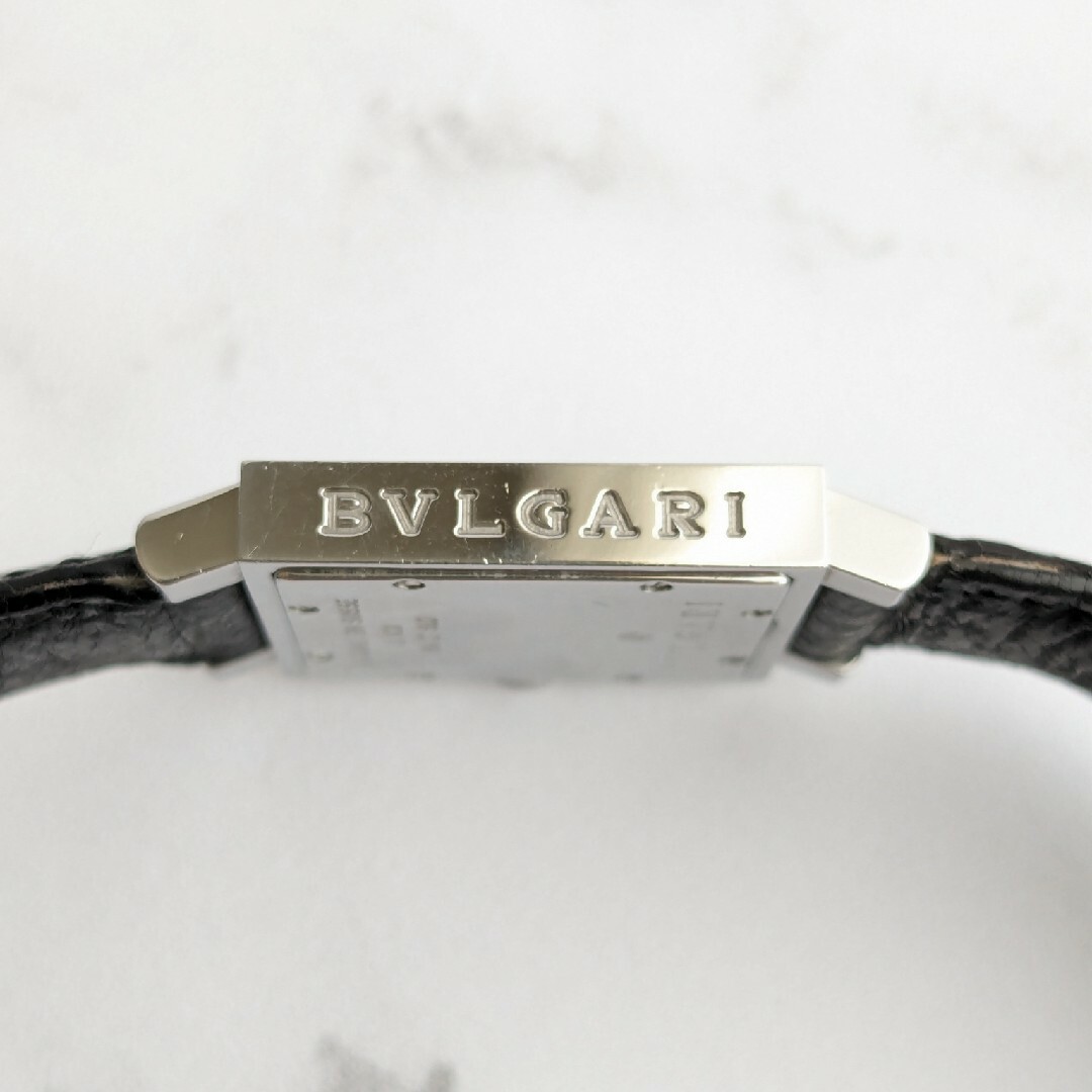 稼働品 ブルガリ BVLGARI クアドラード スクエア デイト 稼働品 ブルガリ BVLGARI クアドラード スクエア デイト