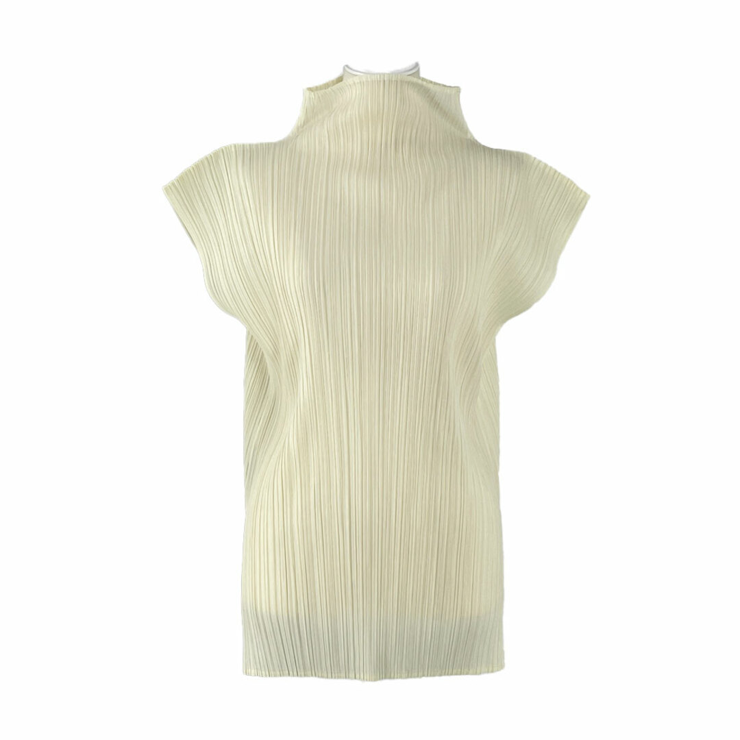 ISSEY MIYAKE カットソー プリーツ加工 ハイネック ノースリーブ ISSEY MIYAKE カットソー プリーツ加工 ハイネック ノースリーブ