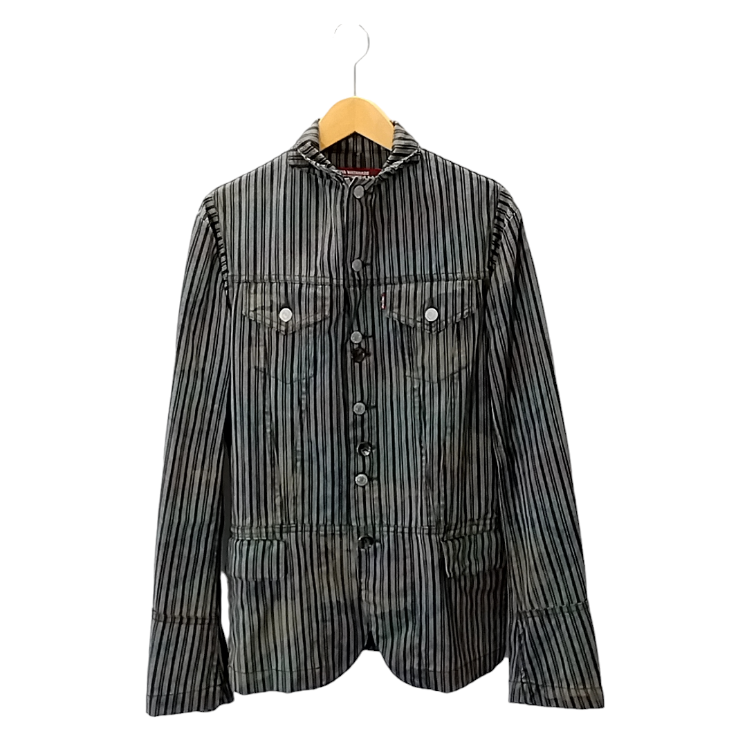 JUNYA WATANABE MAN AD2006 LEVIS STRIPE CAMO JACKET JUNYA WATANABE MAN AD2006 LEVIS STRIPE CAMO JACKET