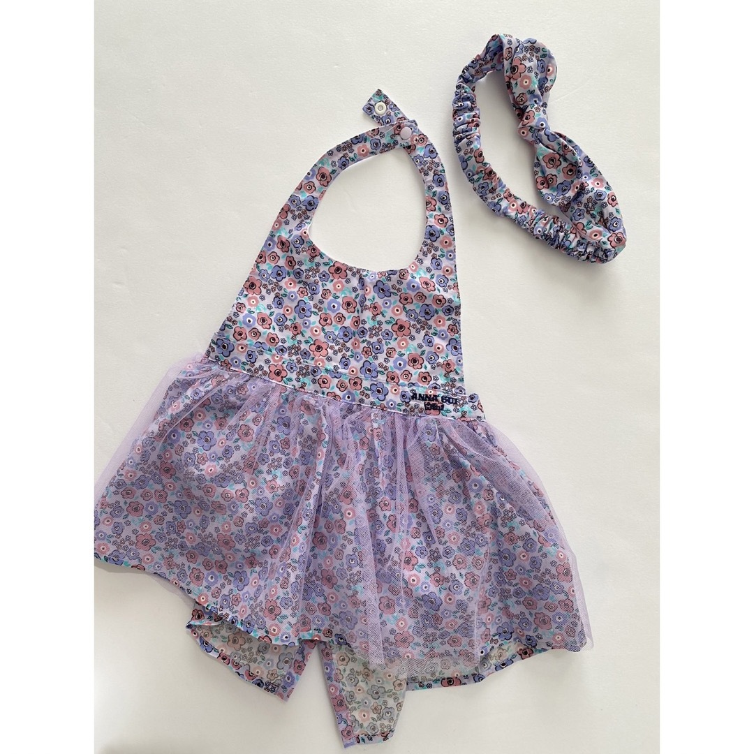 ANNA SUI mini - アナスイミニ エプロン ヘアバンド セットの ANNA SUI mini - アナスイミニ エプロン ヘアバンド セットの