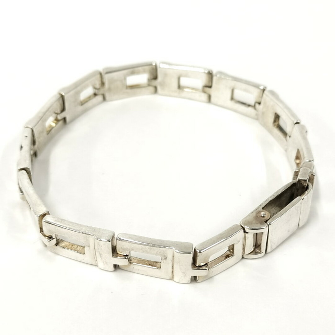 GUCCI - GUCCI ブレスレット ロゴ Gモリーフ SV925 シルバーの GUCCI - GUCCI ブレスレット ロゴ Gモリーフ SV925 シルバーの