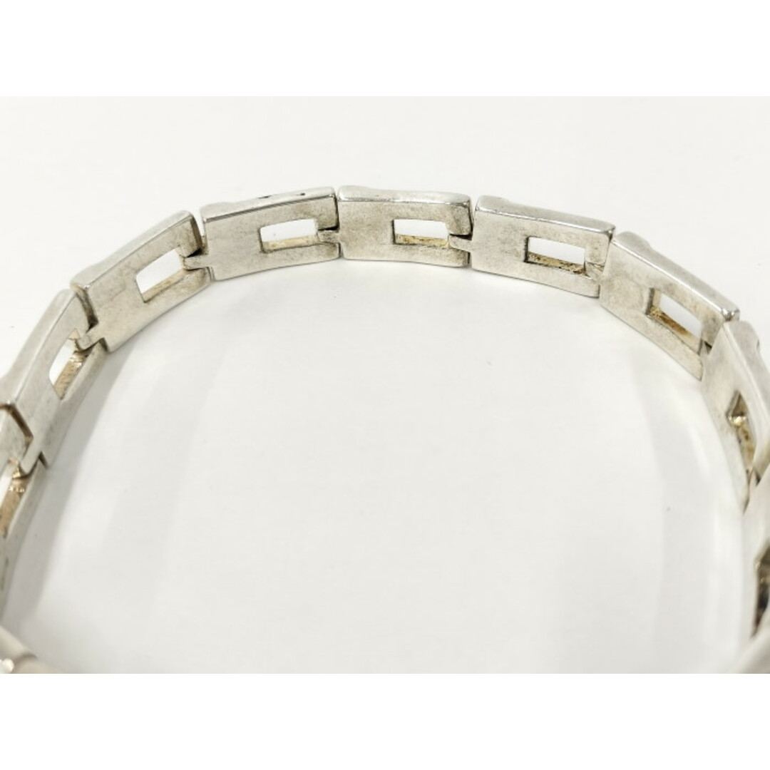 GUCCI - GUCCI ブレスレット ロゴ Gモリーフ SV925 シルバーの GUCCI - GUCCI ブレスレット ロゴ Gモリーフ SV925 シルバーの