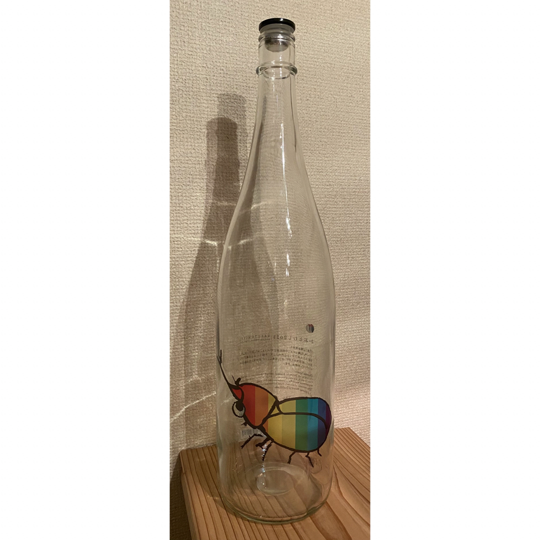 日本酒 カブトムシ空き瓶 1800ml インテリア/住まい/日用品のキッチン/食器(その他)の商品写真