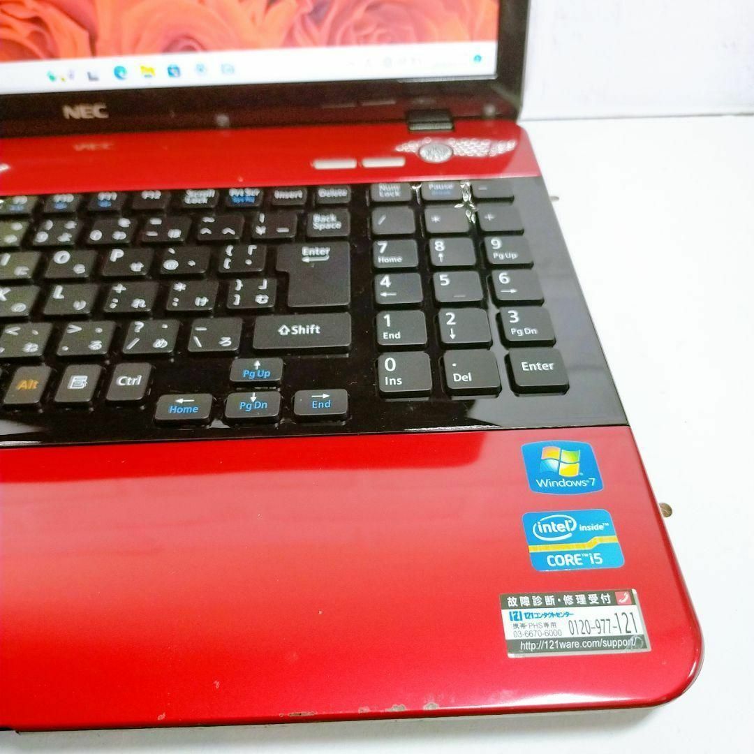 初期設定済みノートパソコン簡単すぐ使えるWindows11カメラ付きPC23 スマホ/家電/カメラのPC/タブレット(ノートPC)の商品写真