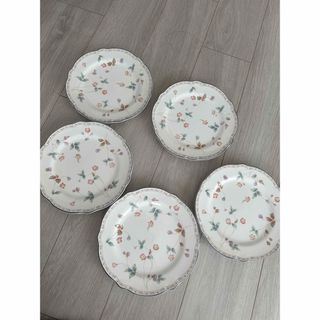 ノリタケ(Noritake)のノリタケHARRIS GROVEケーキプレート5枚セット(離乳食器セット)