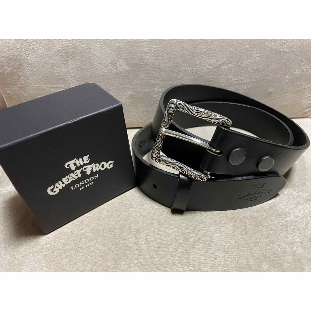 CRAZY PIG - グレートフロッグthe great frogシルバー製バックル CRAZY PIG - グレートフロッグthe great frogシルバー製バックル