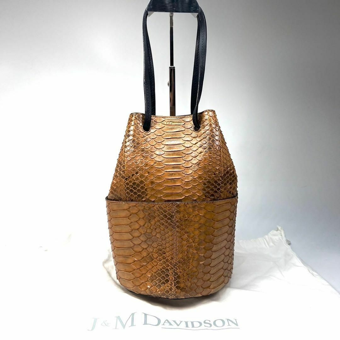 J&M DAVIDSON MINI DAISY ハンドバッグ パイソンレザー J&M DAVIDSON MINI DAISY ハンドバッグ パイソンレザー