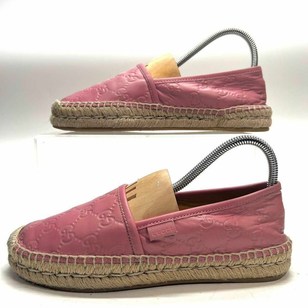GUCCI グッチ エスパドリーユ スリッポン モカシン GG GUCCI グッチ エスパドリーユ スリッポン モカシン GG