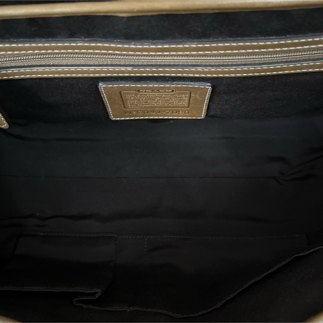 COACH - コーチ トートバッグ 肩掛け可 ミニシグネチャー 大容量 COACH - コーチ トートバッグ 肩掛け可 ミニシグネチャー 大容量