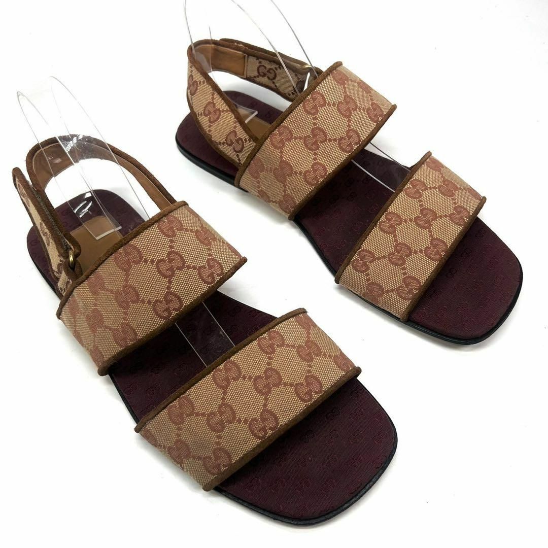 GUCCI グッチ サンダル GG キャンバス GUCCI グッチ サンダル GG キャンバス