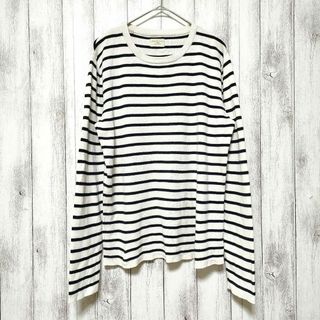 SELECTED HOMME　ボーダーニット　カットソー(Tシャツ/カットソー(七分/長袖))