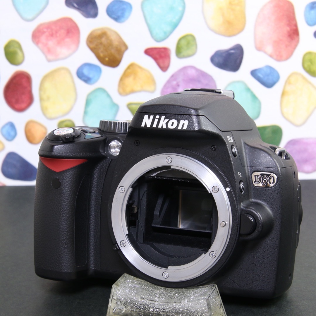 ♥︎◇NIKON ニコン D60 ◇スマホ転送 ◇ショット数少 ♥︎◇NIKON ニコン D60 ◇スマホ転送 ◇ショット数少