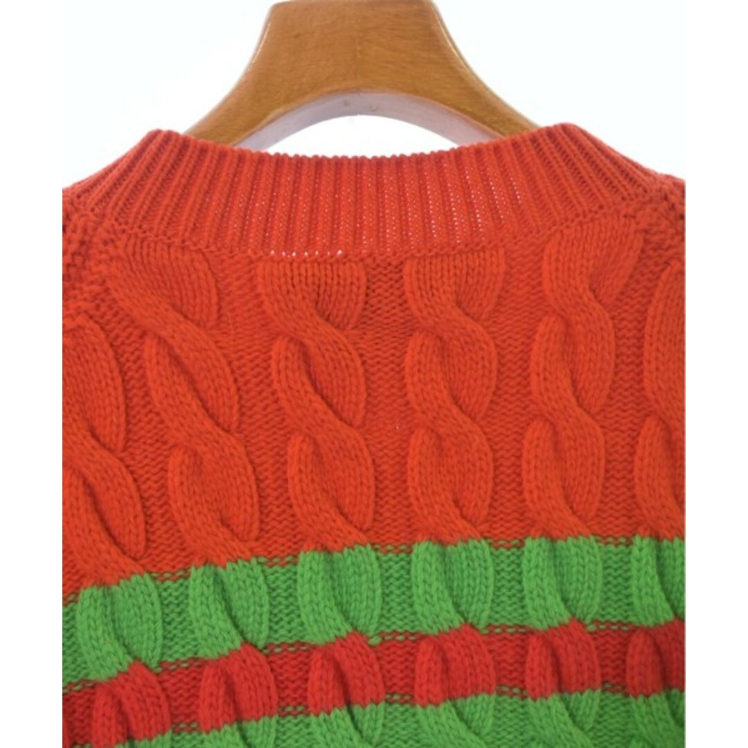 GUCCI - GUCCI グッチ ニット・セーター XXS 赤x緑x白等 【古着 GUCCI - GUCCI グッチ ニット・セーター XXS 赤x緑x白等 【古着