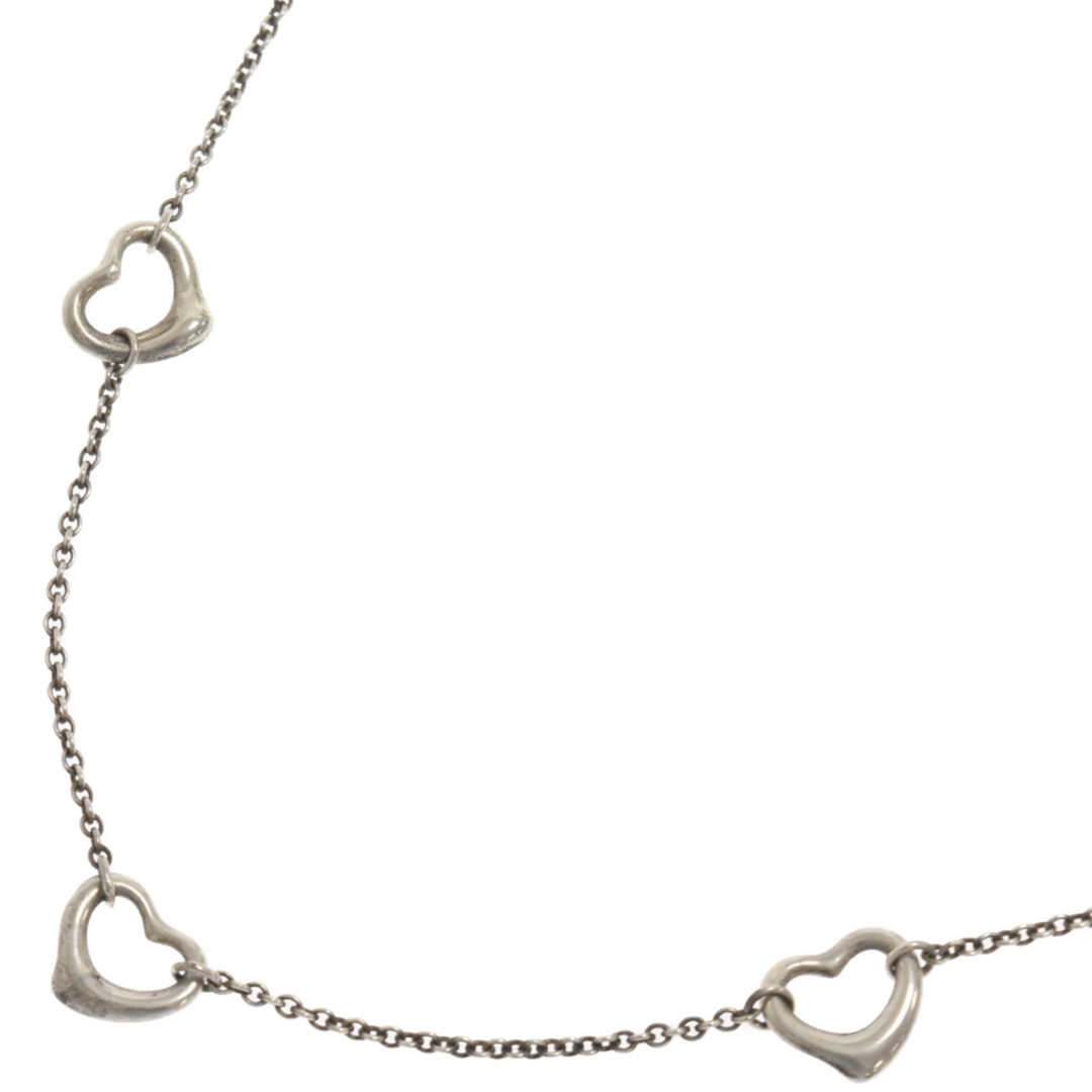 Tiffany & Co. - TIFFANY & Co. ティファニー 3P オープンハートシルバーネックレス チェーン