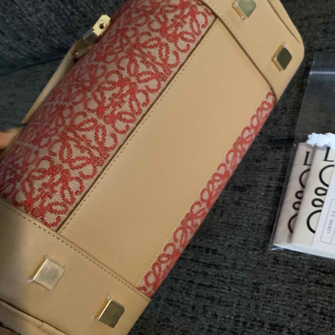 LOEWE - 美品 LOEWE ロエベ アマソナ23 アナグラムジャガードの LOEWE - 美品 LOEWE ロエベ アマソナ23 アナグラムジャガードの
