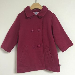 プチバトー(PETIT BATEAU)の美品 プチバトー 86cm 24m アウター コート(コート)