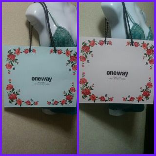 ワンウェイ(one*way)のone way♡限定ショッパー(ショップ袋)