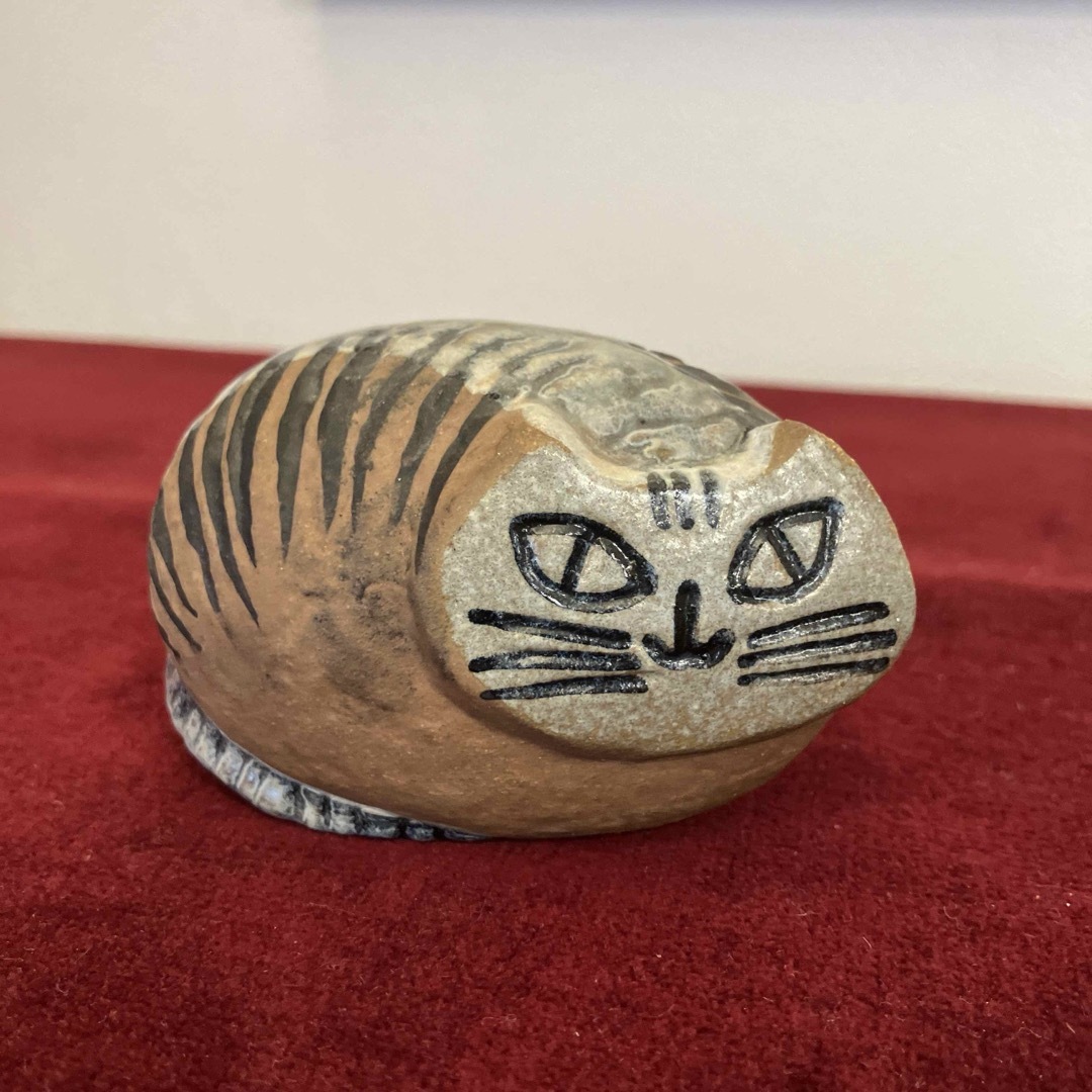 リサラーソン 丸まった猫 工芸品 置物 Lilla Zoo 猫 ヴィンテージ リサラーソン 丸まった猫 工芸品 置物 Lilla Zoo 猫 ヴィンテージ