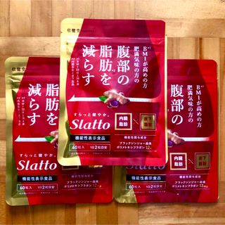 Slatto ダイエットサプリ ×3袋(その他)