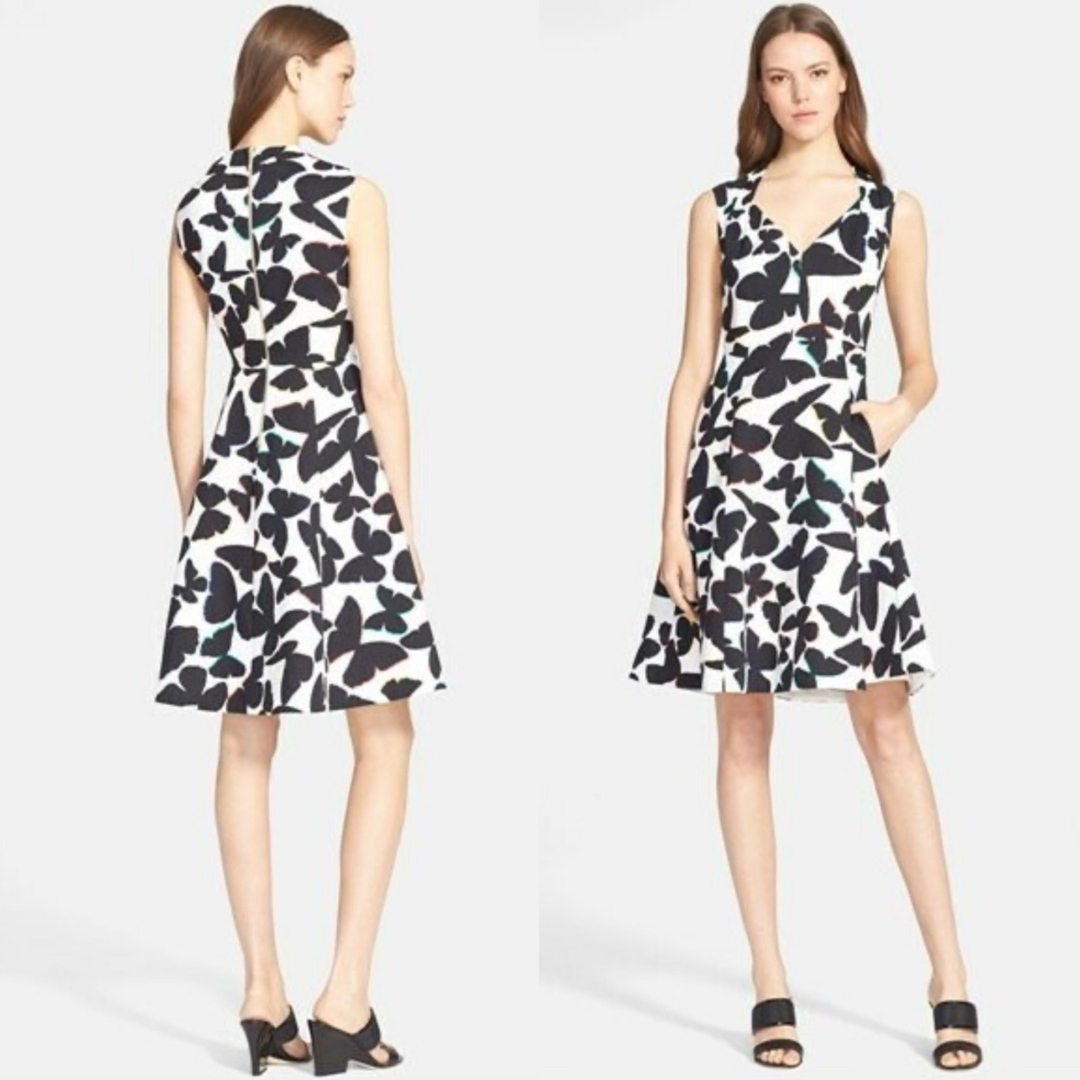 kate spade NEW YORK - 大きいKateSpadeサイズ12蝶々Vネック kate spade NEW YORK - 大きいKateSpadeサイズ12蝶々Vネック