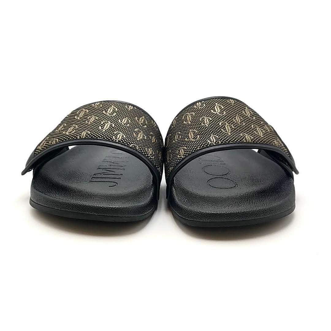 美品 ジミーチュウ スライドサンダル フィッツ FITZ 03-24061206 美品 ジミーチュウ スライドサンダル フィッツ FITZ 03-24061206