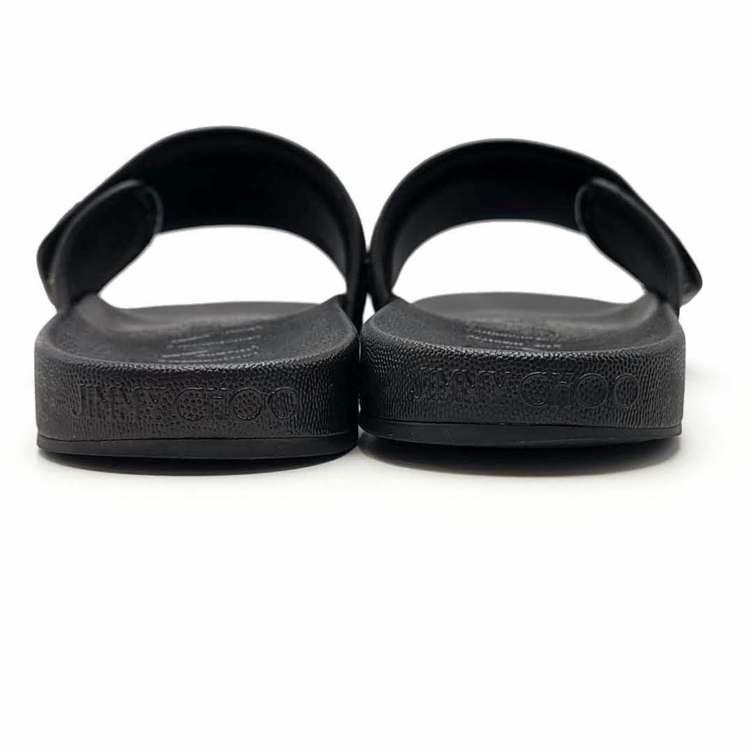 美品 ジミーチュウ スライドサンダル フィッツ FITZ 03-24061206 美品 ジミーチュウ スライドサンダル フィッツ FITZ 03-24061206