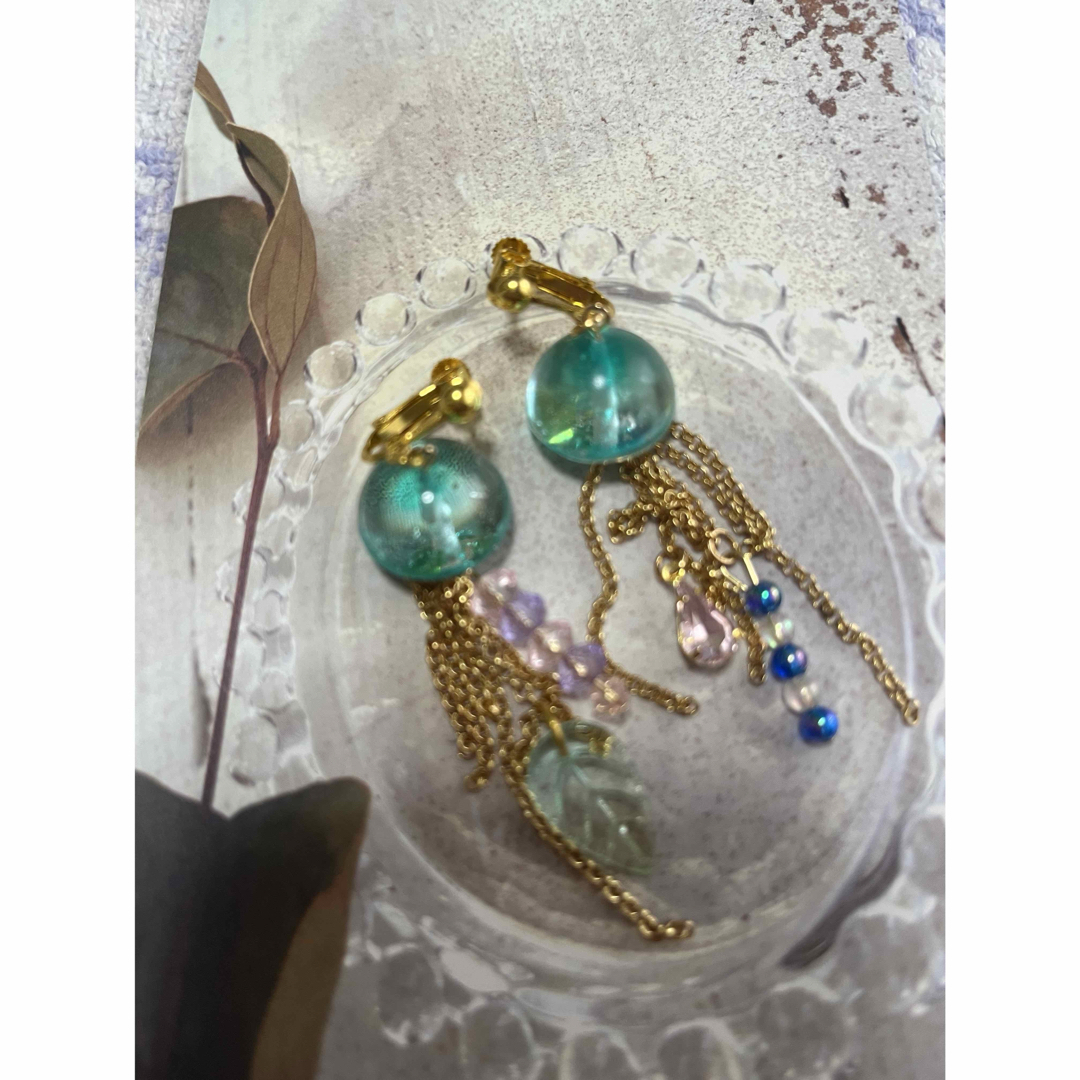 クラゲイヤリングの通販 by 美夕's shop｜ラクマ