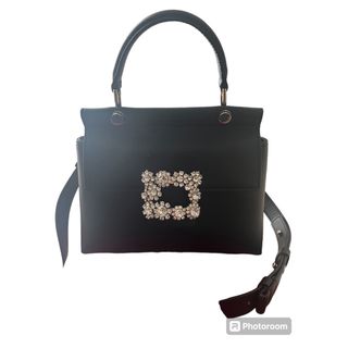 ROGER VIVIER - Roger Vivierヴィヴ カバ フラワー レザー ROGER VIVIER - Roger Vivierヴィヴ カバ フラワー レザー