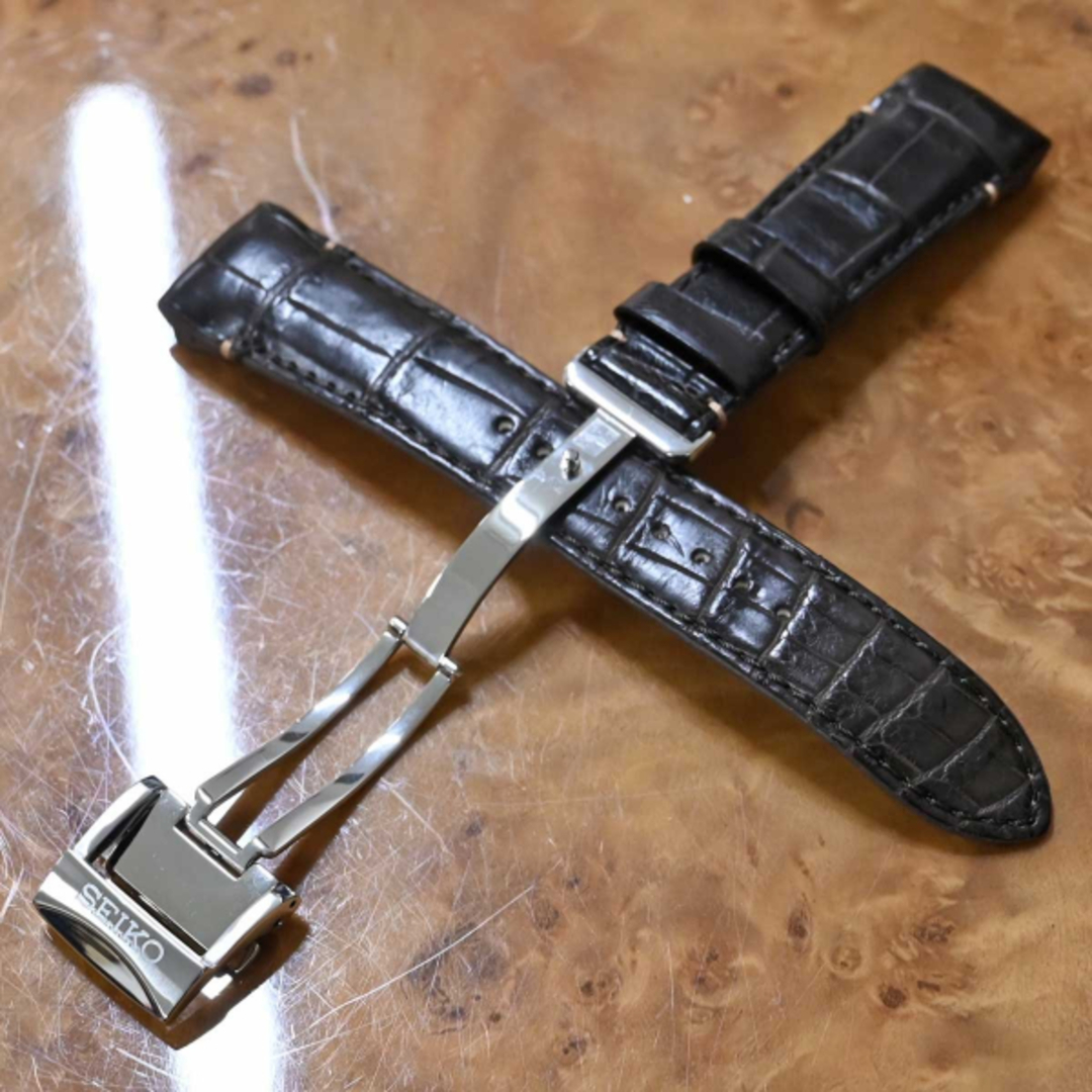 Grand Seiko - 本物 極上品 セイコー 純正品 クロコダイルレザー Grand Seiko - 本物 極上品 セイコー 純正品 クロコダイルレザー