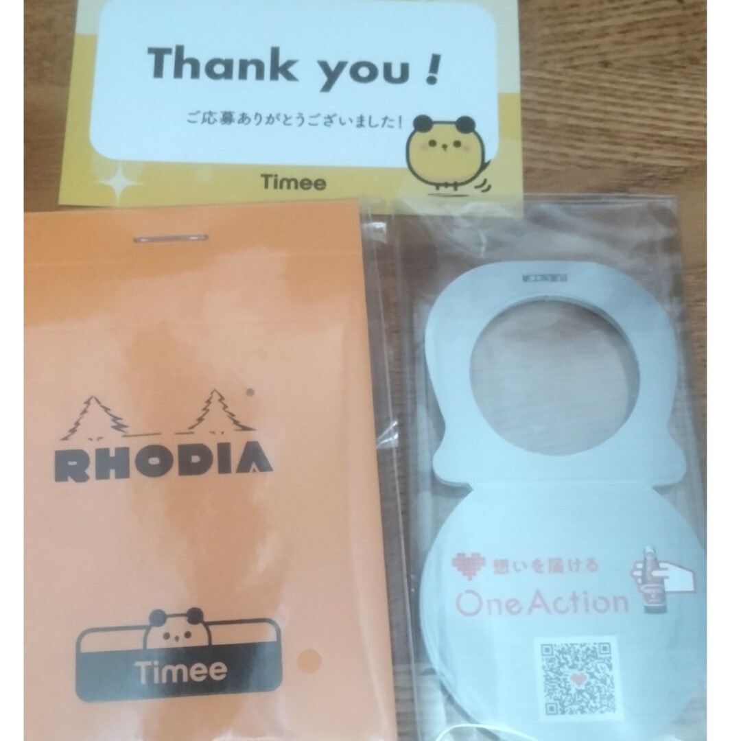 非売品 レア タイミー オロナミンC メモ帳 インテリア/住まい/日用品の文房具(ノート/メモ帳/ふせん)の商品写真