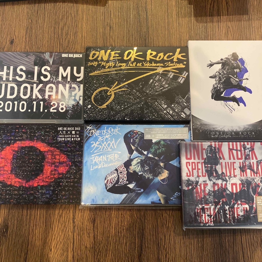ONE OK ROCK ライブDVD まとめ売り6セット DVD/ブルーレイ ONE OK ROCK ライブDVD まとめ売り6セット DVD/ブルーレイ